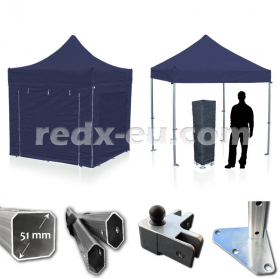 PROFI PLUS 3m x 3m Pop-up party tent